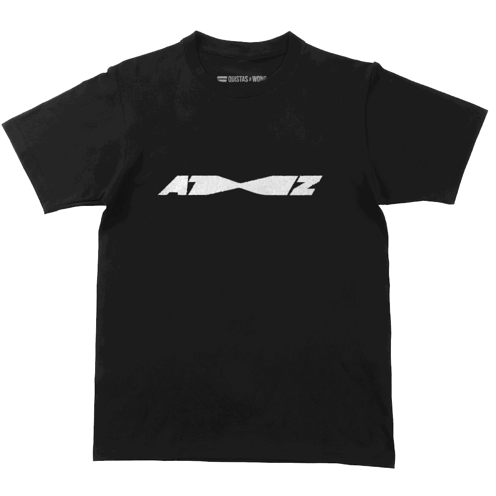 ATEEZ A to Z T-Shirt, Unisex, Loose-Fit, Black/White