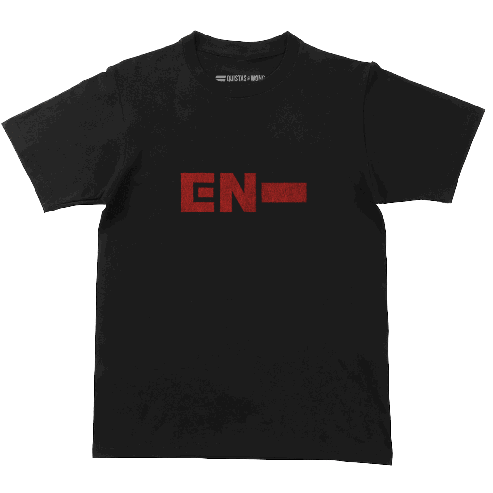 ENHYPEN Iconic T-Shirt, Unisex, Black/Red