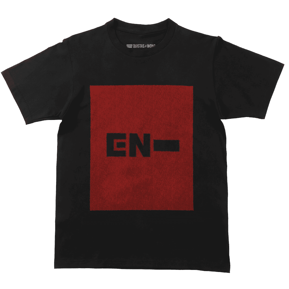 ENHYPEN Iconic Rouge T-Shirt, Unisex, Black/Red