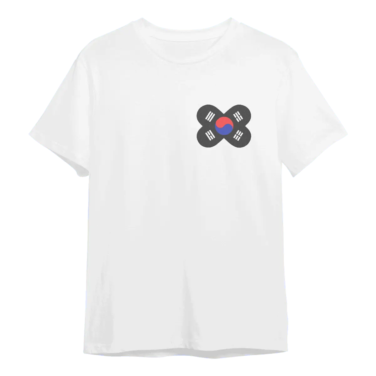 South Korea Love T-Shirt, Unisex, White