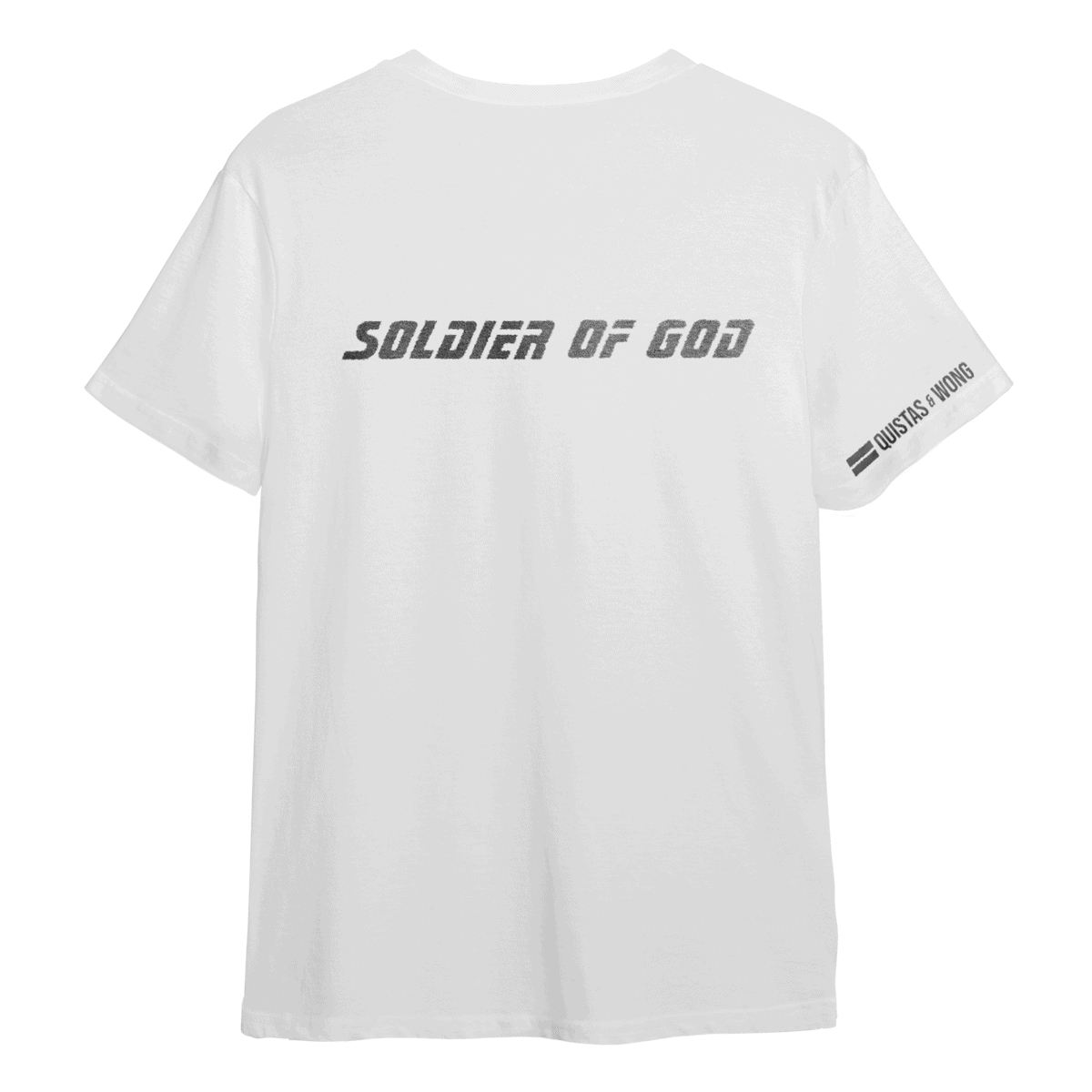 Romero Soldier Of God T-Shirt, White, Rear